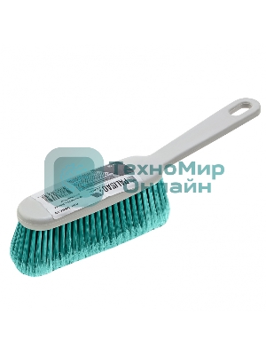 Щетка-сметка Home Palisad 270 мм, бирюзовая щетина