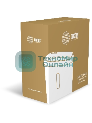 Шредер Cactus CS-SH-A1, (секр.Р-2) ленты 6.лист. 8лтр.