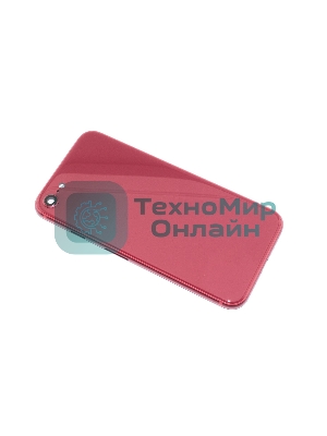 Задняя крышка (корпус) в сборе с рамкой для Apple iPhone SE3 красный