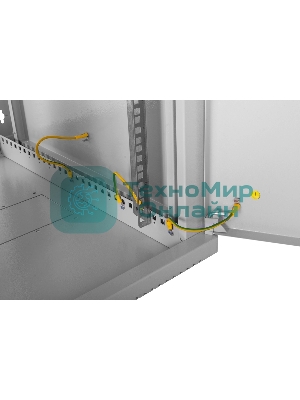 Шкаф ЦМО телекоммуникационный настенный сварной 12U (600 350) съемные стенки, дверь металл