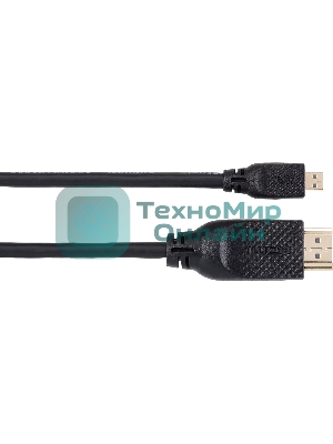 Кабель HDMI-19M --MicroHDMI-19M ver 2.0 1,5 м VCOM CG587-1.8M