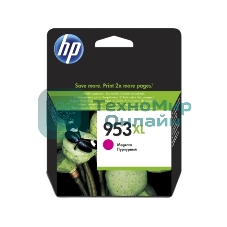 Картридж струйный HP 953XL F6U17AE пурпурный для HP OJP 8710/8715/8720/8730/8210/8725 (1600 стр.)