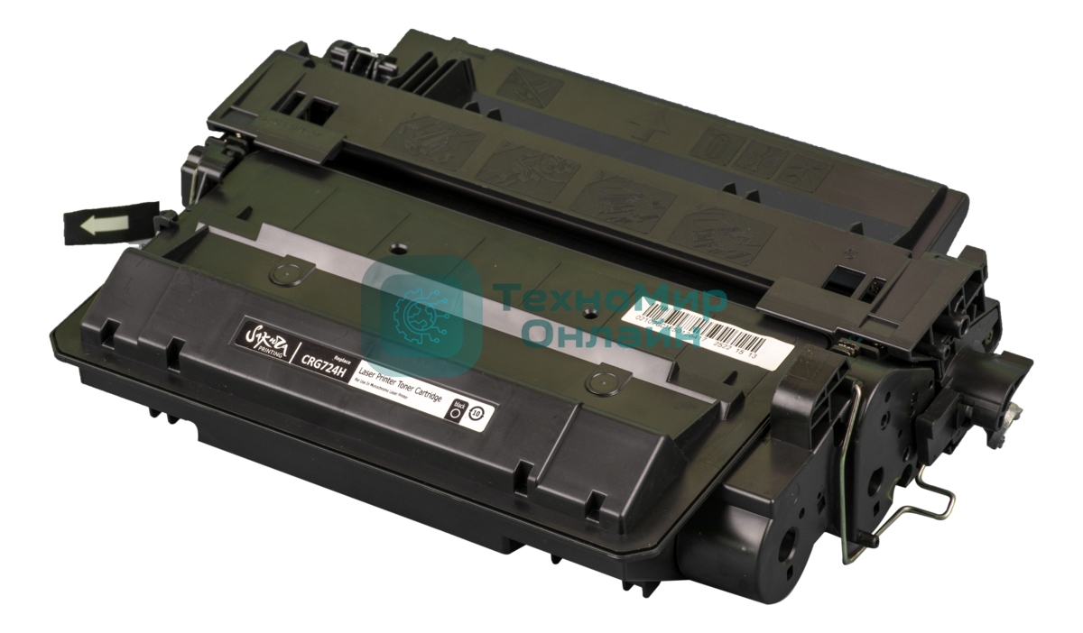 Картридж лазерный Sakura CRG724 для Canon i-SENSYS LBP-6750, черный, 12 500к.