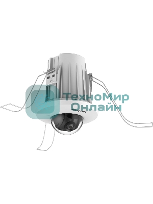 Камера видеонаблюдения IP Hikvision DS-2CD2E23G2-U(4MM) 4-4мм цв. корп.:белый