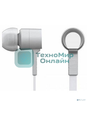 Проводные наушники Oklick HS-S-220 белый, вкладыши, Jack 3.5 мм