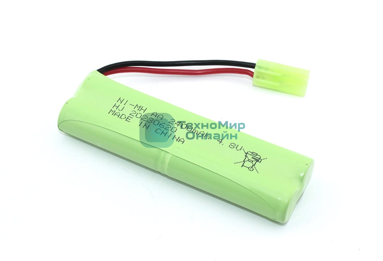 Аккумулятор Ni-Mh 4.8V 2400 mAh AA Twinstick разъем Tamiya