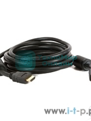 Кабель HDMI/DVI 5bites APC-014-075 HDMI M/HDMI M V1.4b, высокоскоростной, ethernet+3D, зол.разъемы, ферр.кольца, 7.5м.