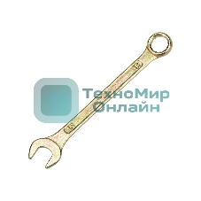 Ключ комбинированный Rexant 13 мм, желтый цинк