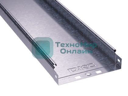 Лоток листовой неперфорированный 50х50 L2000 сталь 0.7мм ДКС 35010