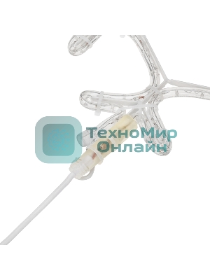 Фигура Neon-night Снежинка цвет свечения синий, размер 45х38 см