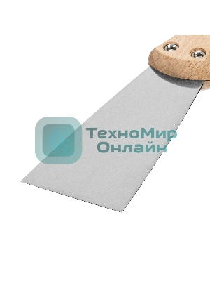 Шпательная лопатка Matrix из нержавеющей стали, 50 мм, буковая рукоятка, EFP