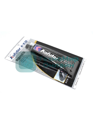 Высокотемпературный герметик силиконовый Kafuter K-586 черный 90 грамм блистер