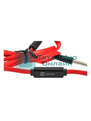 Проводные наушники Harper HV-106 черный, вкладыши, проводной