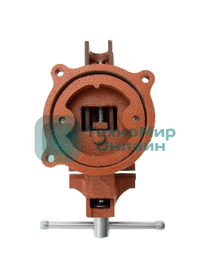 Тиски слесарные Sparta 100мм поворотные с наковальней