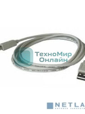 Кабель Buro Кабель USB2.0-AM/BM (1.8м) Медь