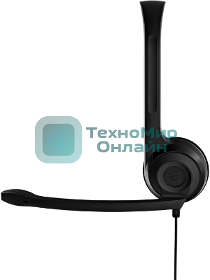 Гарнитура EPOS PC 3 Chat чёрный, проводная, 2 x mini jack 3.5 мм