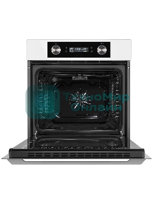Шкаф духовой электрический Maunfeld AEOH60102W, 60л, дверца с 3 стеклами, белый