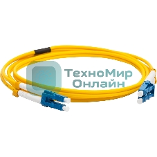 Кабель Патч-корд LANMASTER LAN-2LC-2LC/SU-1.0 2x9/125 OS1/OS2 LC дуплекс-LC дуплекс 1м LSZH оранжевый