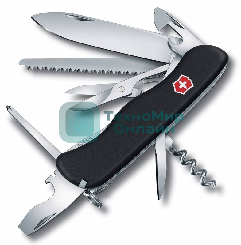 Нож перочинный Victorinox OUTRIDER (0.8513.3) 111мм 14функций черный