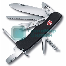 Нож перочинный Victorinox OUTRIDER (0.8513.3) 111мм 14функций черный