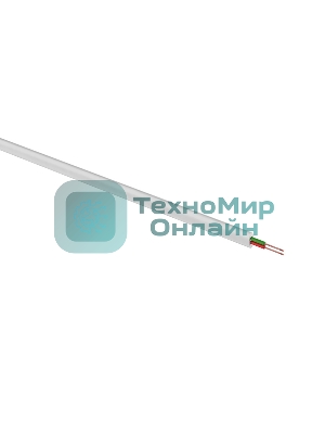 Кабель Rexant телефонный 2 жилы 100м CCA белый (ШТЛП-2)