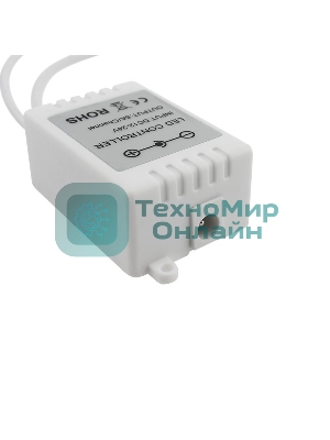 Контроллер LED для светодиодной ленты белый Mix 12/24 В, 72/144 Вт, 24 кнопки (IR)