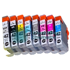 Набор струйных картриджей NVPrint для Canon CLI-42 (NV-6384B010) 8 цветов для Canon Pixma PRO-100, 100S