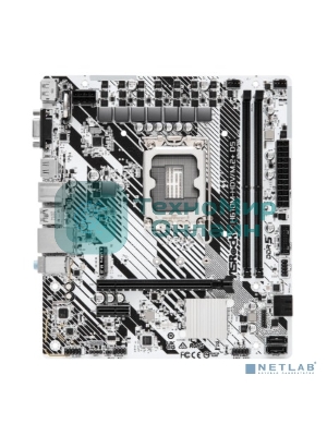 Материнская плата ASRock H610M-HDV/M.2+ D5, LGA 1700, Intel H610, 2xDDR5, 4xSATA, 1xM.2, 1xPCI-E 4.0 x16, 1xPCI-E x1, 1xDP, 1xHDMI, 1xVGA, 1x 1Gb LAN, 1xUSB-C 3.2 Gen 1, 1xUSB-A 3.2 Gen 1, 4xUSB 2.0, 3x3.5 мм, 7.1, Micro-ATX