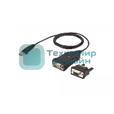 Конвертер, USB<=>RS-422/485, USB B-тип>4xDB9, Female>Male, без Б.П., (USB 2.0;с 1 шнуром A>B Male)/USB to RS-422/485 Adapter