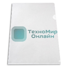 Папка-уголок Бюрократ -EE310/1CLEAR A4, пластик, 0.15мм, прозрачный