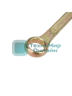 Ключ комбинированный Rexant 13 мм, желтый цинк