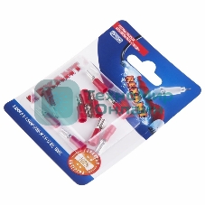 Клемма плоская Rexant, изолированная гнездо - 3.8 мм, 0.5-1.5 мм², (РПи-м 1.5-(2.8)/РПИм 1,25-250/FDD1.25-110(5)), в упак. 10 шт.