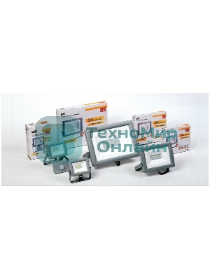 Прожектор СДО 07-100 LED 100Вт IP65 6500К сер. IEK LPDO701-100-K03