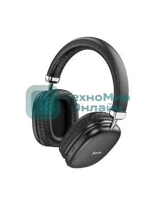 Беспроводные/проводные наушники Hoco W35 черный, полноразмерные, Bluetooth + проводной, до 40 ч.
