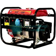 Бензогенератор КАЛИБР БЭГ-1200 1.2кВА 220В 87см3 5л 25кг