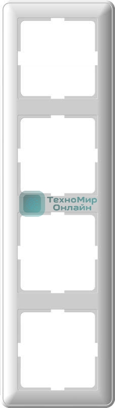 Рамка 4-м W59 бел. SchE KD-4-18 (КД-4-18)