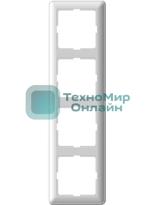 Рамка 4-м W59 бел. SchE KD-4-18 (КД-4-18)