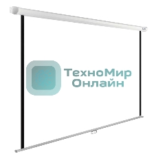Экран Cactus 138x220см WallExpert CS-PSWE-220x138-WT 16:10 настенно-потолочный рулонный белый