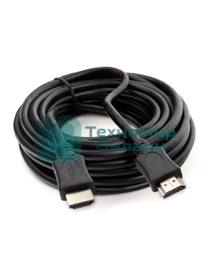 Кабель HDMI Cablexpert CC-HDMI4L-7.5M, 7.5м, v2.0, 19M/19M, серия Light, черный, позол.разъемы, экран, пакет