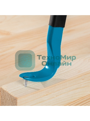 Лом-гвоздодер Gross обрезиненная рукоятка, 300x22x14 мм