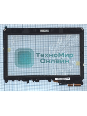 Сенсорное стекло (тачскрин) для Lenovo Thinkpad S230U, черное