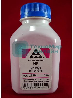 Тонер HP CP 1025/M 175/275 Magenta, (фл.30г.) AQC фас. Россия