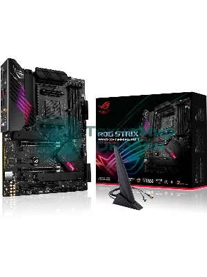 Материнская плата ASUS ROG STRIX B550-XE GAMING WIFI, AM4, AMD B550, 4xDDR4, 6xSATA, 2xM.2, 1xPCI-E 4.0 x16, 1xPCI-E 4.0 x8, 1xPCI-E 3.0 x4, 1xHDMI, 1xDP, 1x 2.5Gb LAN, 2xUSB-A 3.2 Gen 2, 1xUSB-C 3.2 Gen 2, 4xUSB 2.0, 5x3.5 мм, 7.1, Standard-ATX