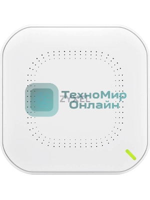 Точка доступа Zyxel NebulaFlex NWA50AX PRO, WiFi 6, 802.11a/b/g/n/ac/ax (2,4 и 5 ГГц), MU-MIMO, антенны 3x3, до 575+2400 Мбит/с, 1xLAN 2.5GE, PoE, без поддержки Captive portal и WPA-Enterprise, защита от 4G/5G, БП в комплекте