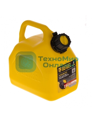 Канистра для ГСМ Denzel премиум, 5л 53128