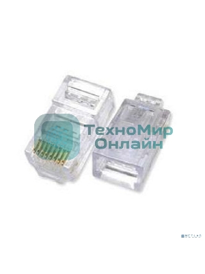 Разъем RJ-45 UTP для кабеля cat.5e, 8P8C Разъем RJ-45 UTP для кабеля cat.5e, 8P8C