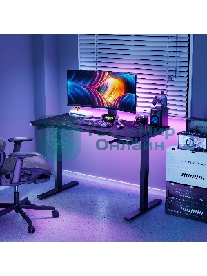 Столешница Cactus CS-DT-RGb-HEX 120x60x2.8 см черный