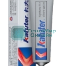 Высокотемпературный силиконовый герметик Kafuter K-583 серебристый 55 грамм