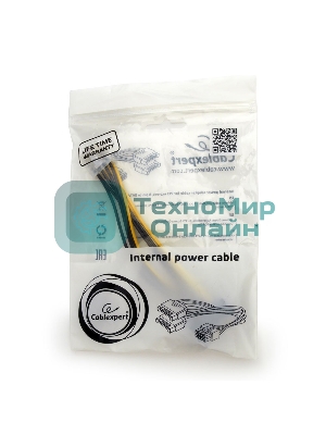 Разветвитель питания Cablexpert CC-PSU-83, 2xSATA->PCI-Express 8pin, для подключения в/к PCI-Е (8pin) к б/п ATX