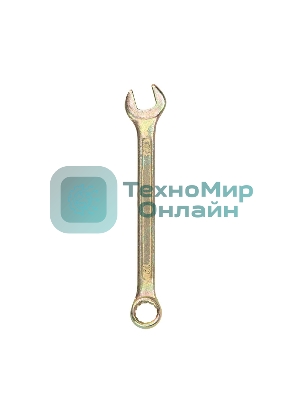 Ключ комбинированный Rexant 10 мм, желтый цинк